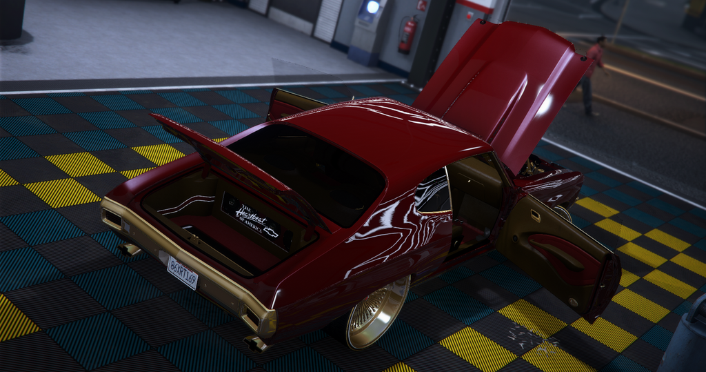 1970 Chevelle on Spokes