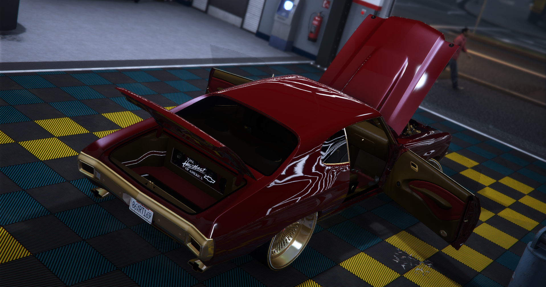 1970 Chevelle on Spokes