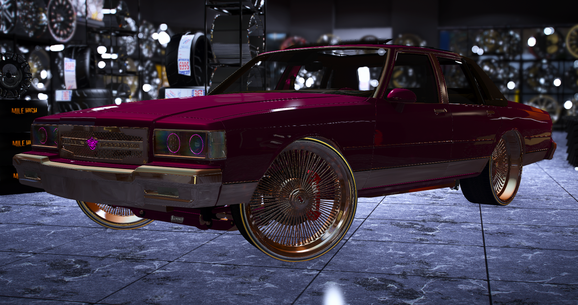 86 Box Chevy on Daytons