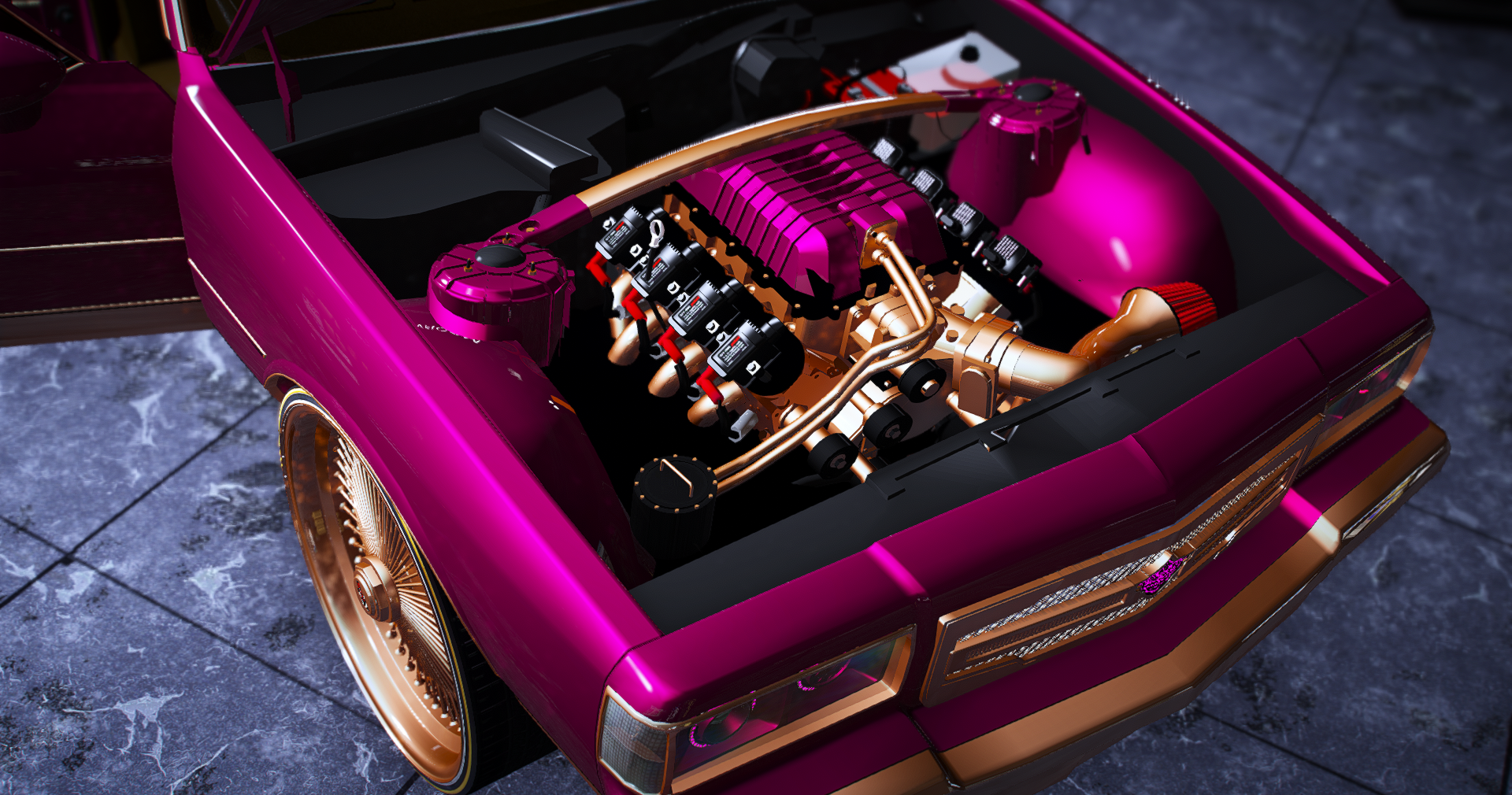 86 Box Chevy on Daytons