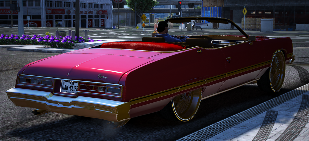 1974 Caprice Vert on Spokes