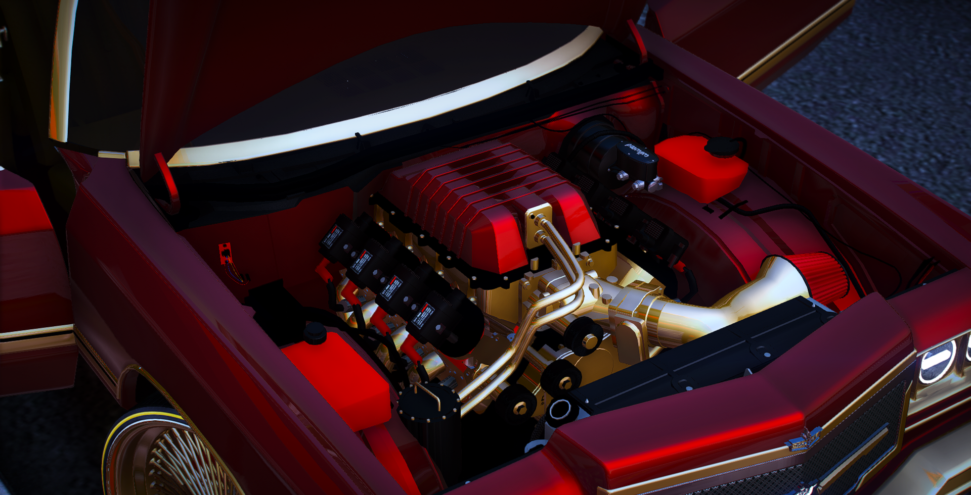 1974 Caprice Vert on Spokes