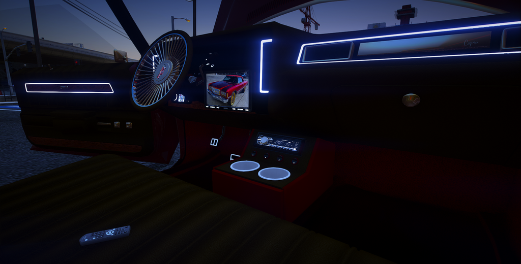 1974 Caprice Vert on Spokes