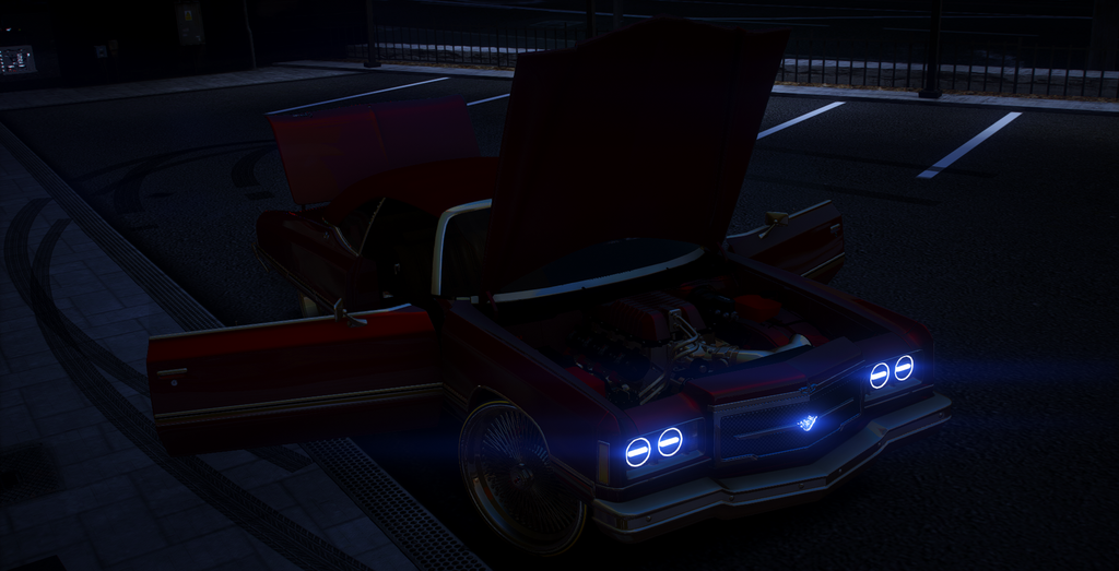 1974 Caprice Vert on Spokes