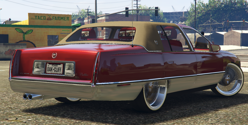 1995 Cadillac Deville on Spokes