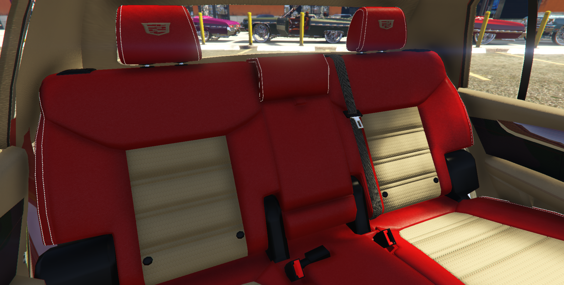 1995 Cadillac Deville on Spokes