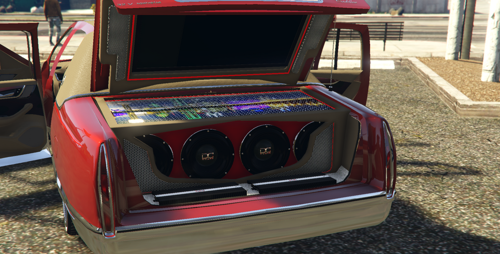 1995 Cadillac Deville on Spokes