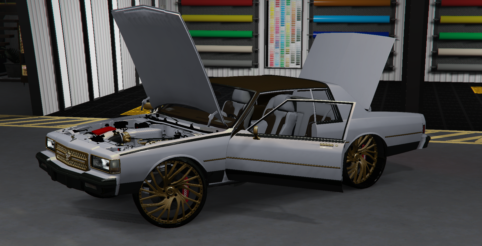 1987 Box Chevy Landau on Savinis