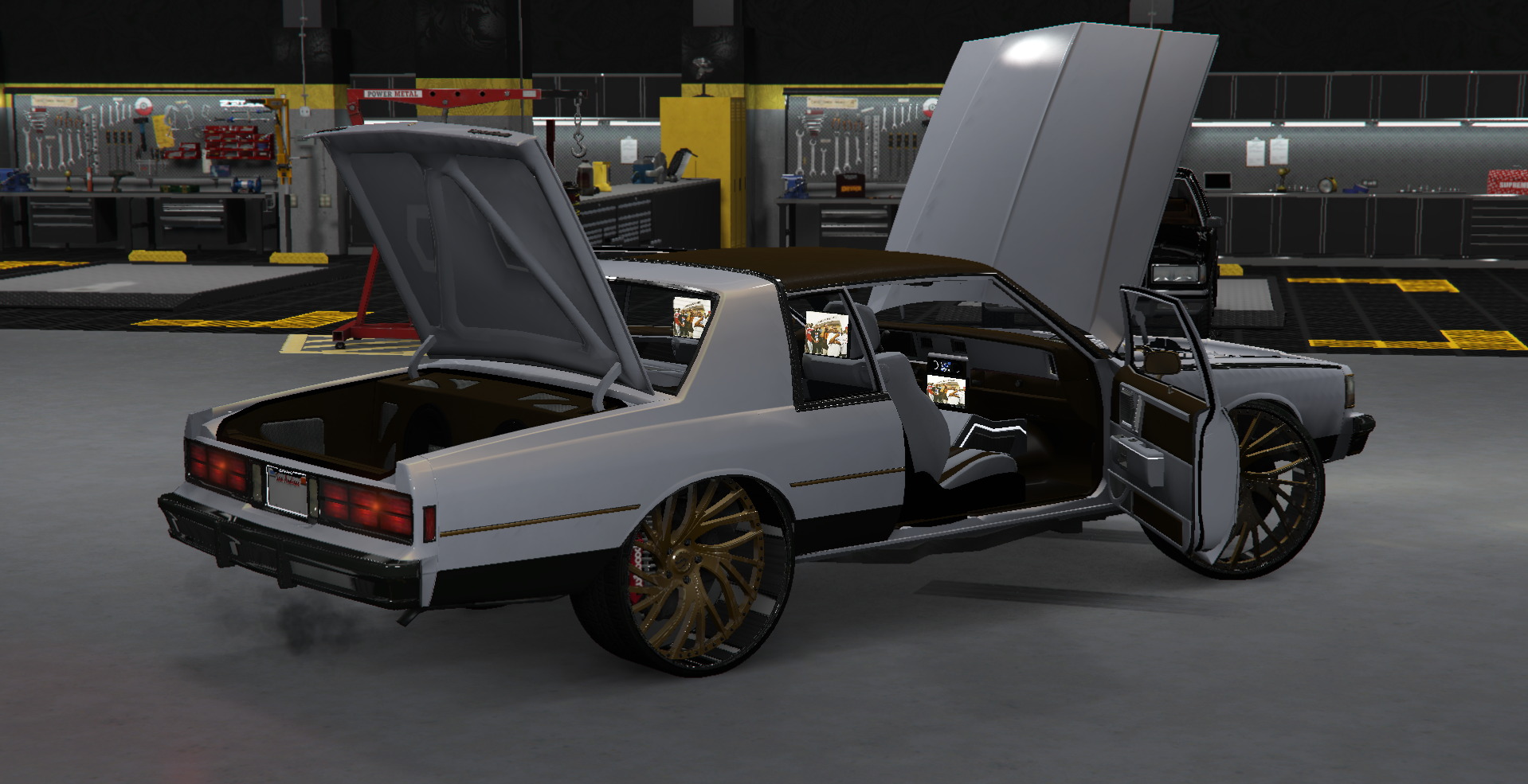 1987 Box Chevy Landau on Savinis