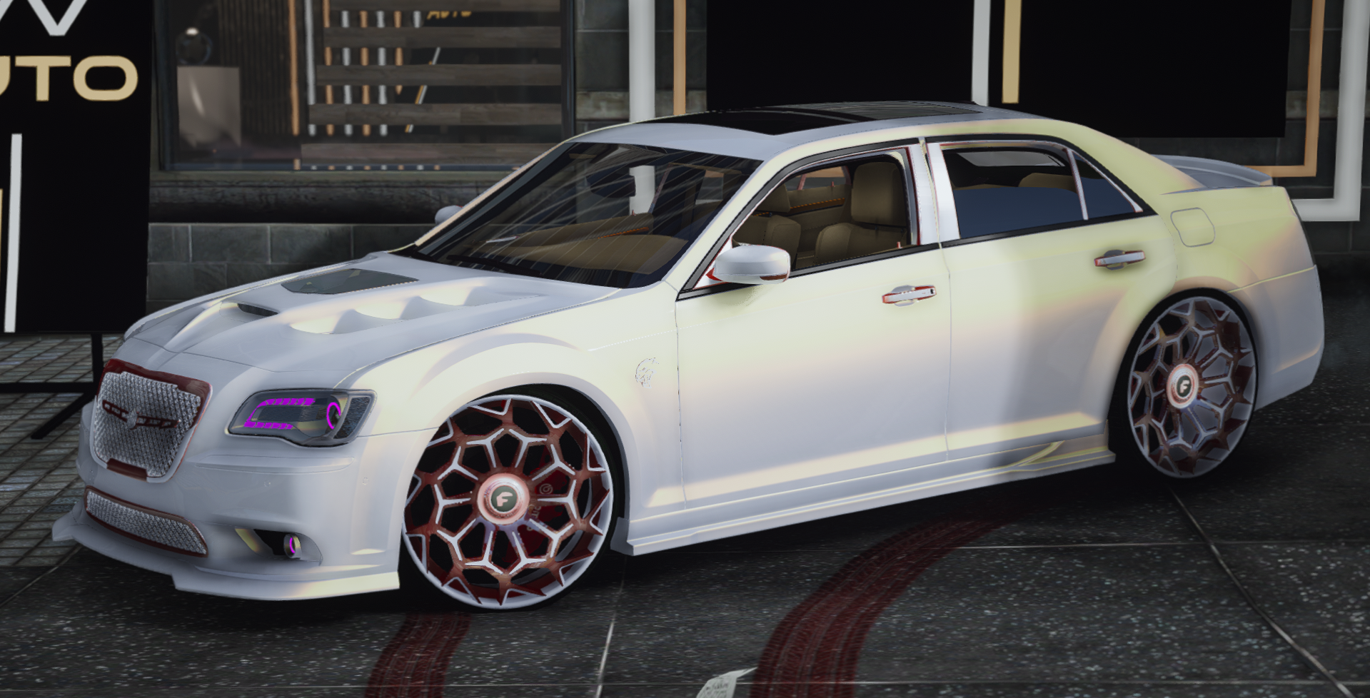 CJ on 32s Custom 300