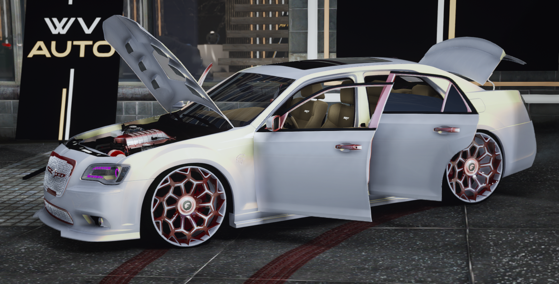 CJ on 32s Custom 300