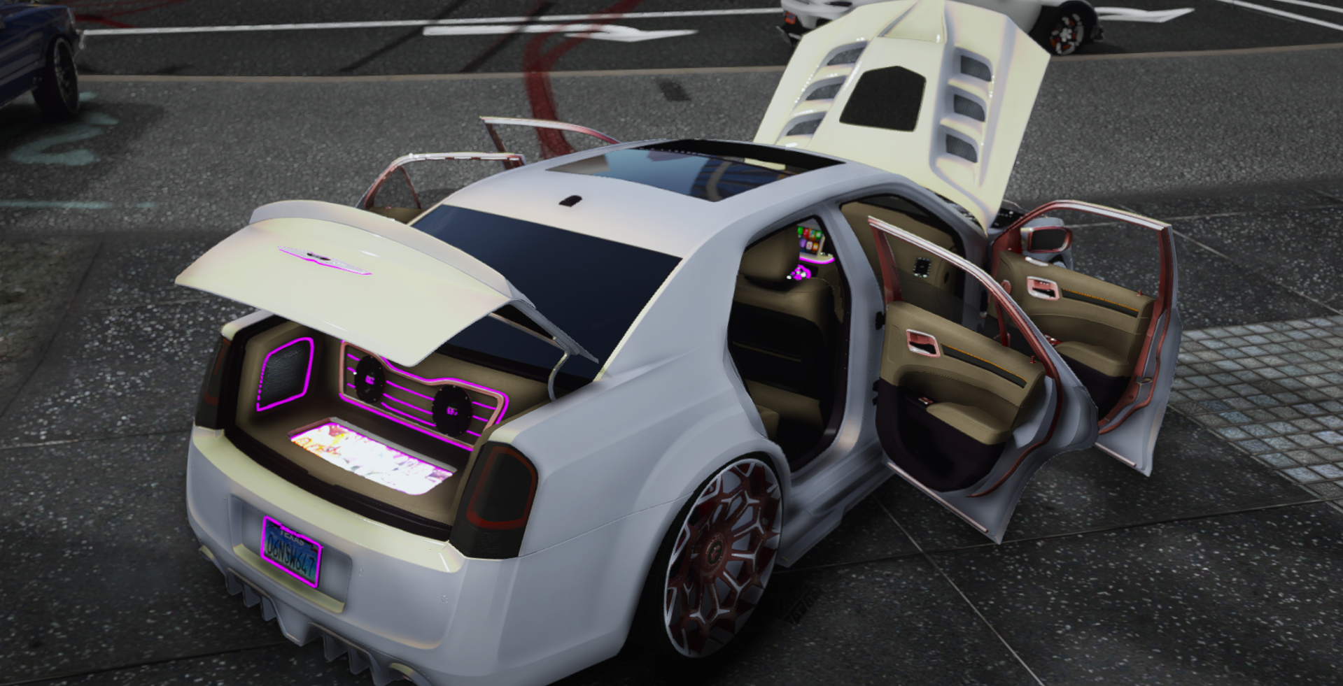 CJ on 32s Custom 300