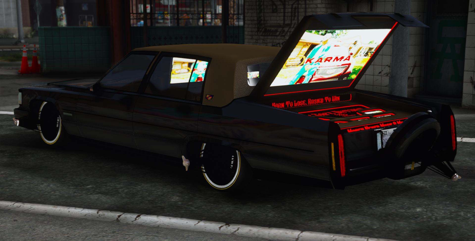 1990 Fleetwood Blk Caddy Slab