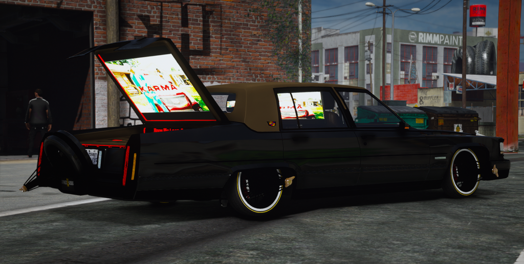 1990 Fleetwood Blk Caddy Slab