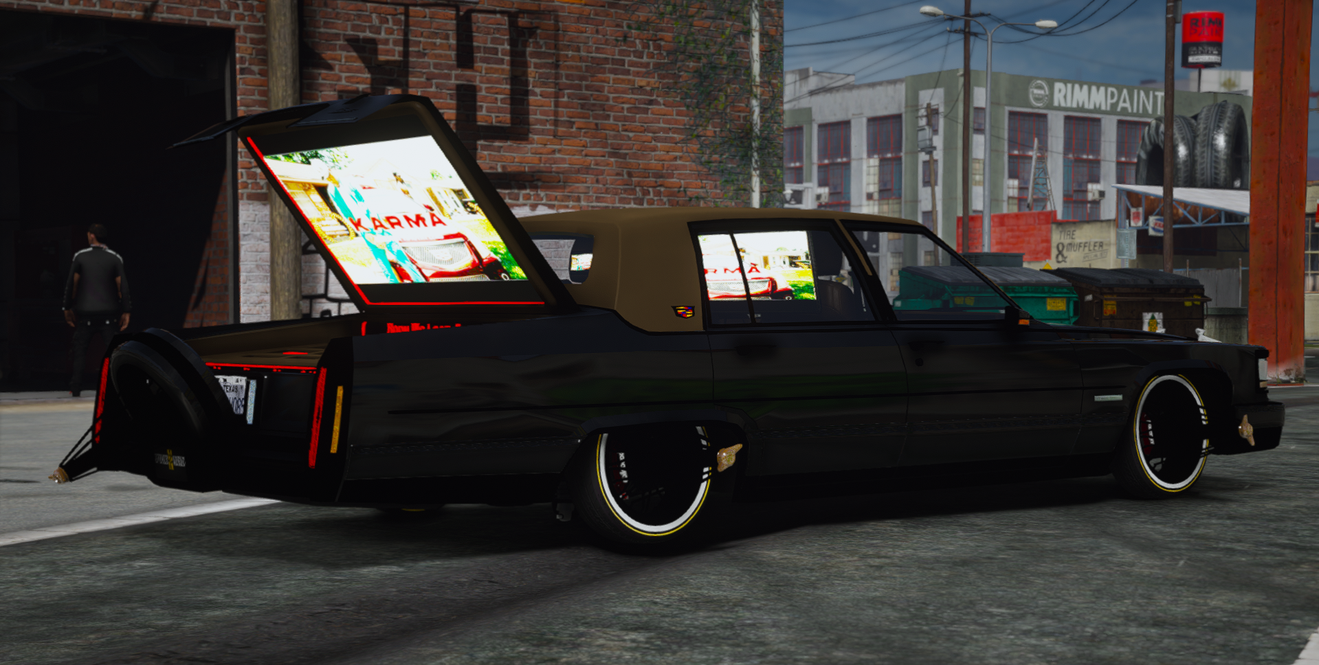 1990 Fleetwood Blk Caddy Slab