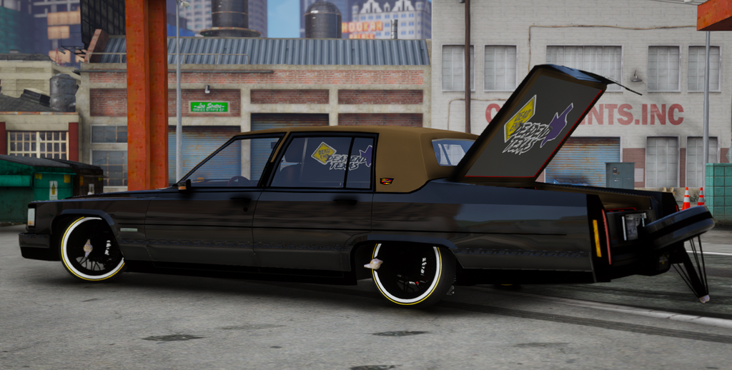 1990 Fleetwood Blk Caddy Slab