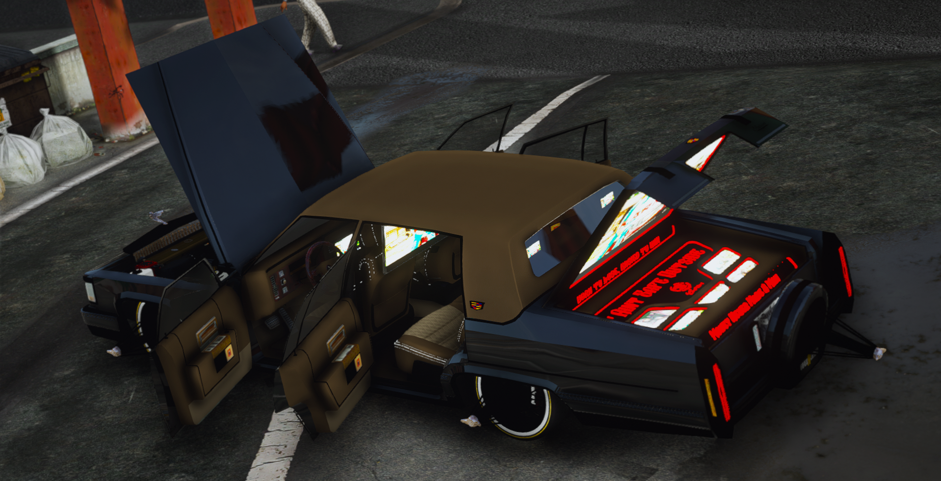 1990 Fleetwood Blk Caddy Slab
